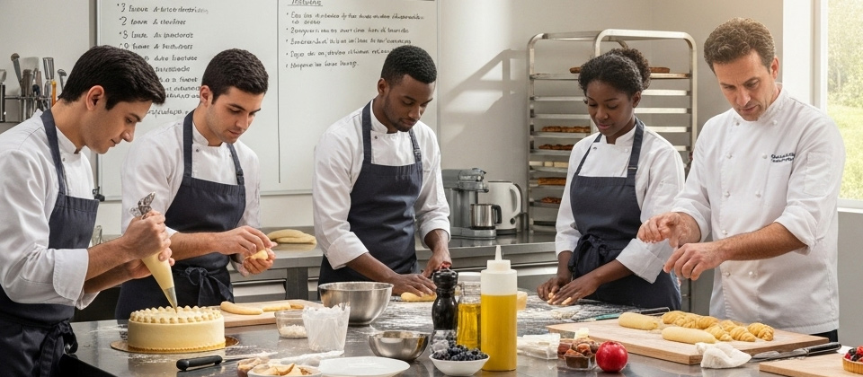 Les stages à effectuer en CAP Pâtisserie