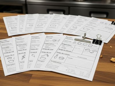 Qu’est-ce qu’une fiche technique pour le CAP Pâtissier ?