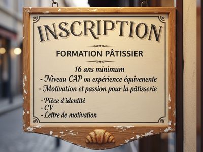 Comment s’inscrire à cette formation de CAP pâtisserie ?