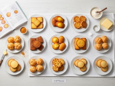 Les biscuits de base
