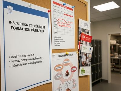 Comment s’inscrire à une formation CAP Pâtissier ?