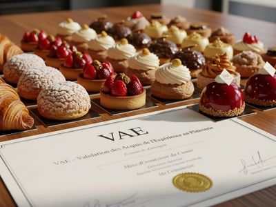 La certification VAE en pâtisserie